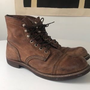 Red wings heritage iron ranger boots